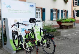 E-Bike ladestation Rheindürkheim © EWR