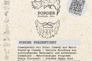 Porders Comedyabend mit Scusi aus Mainz