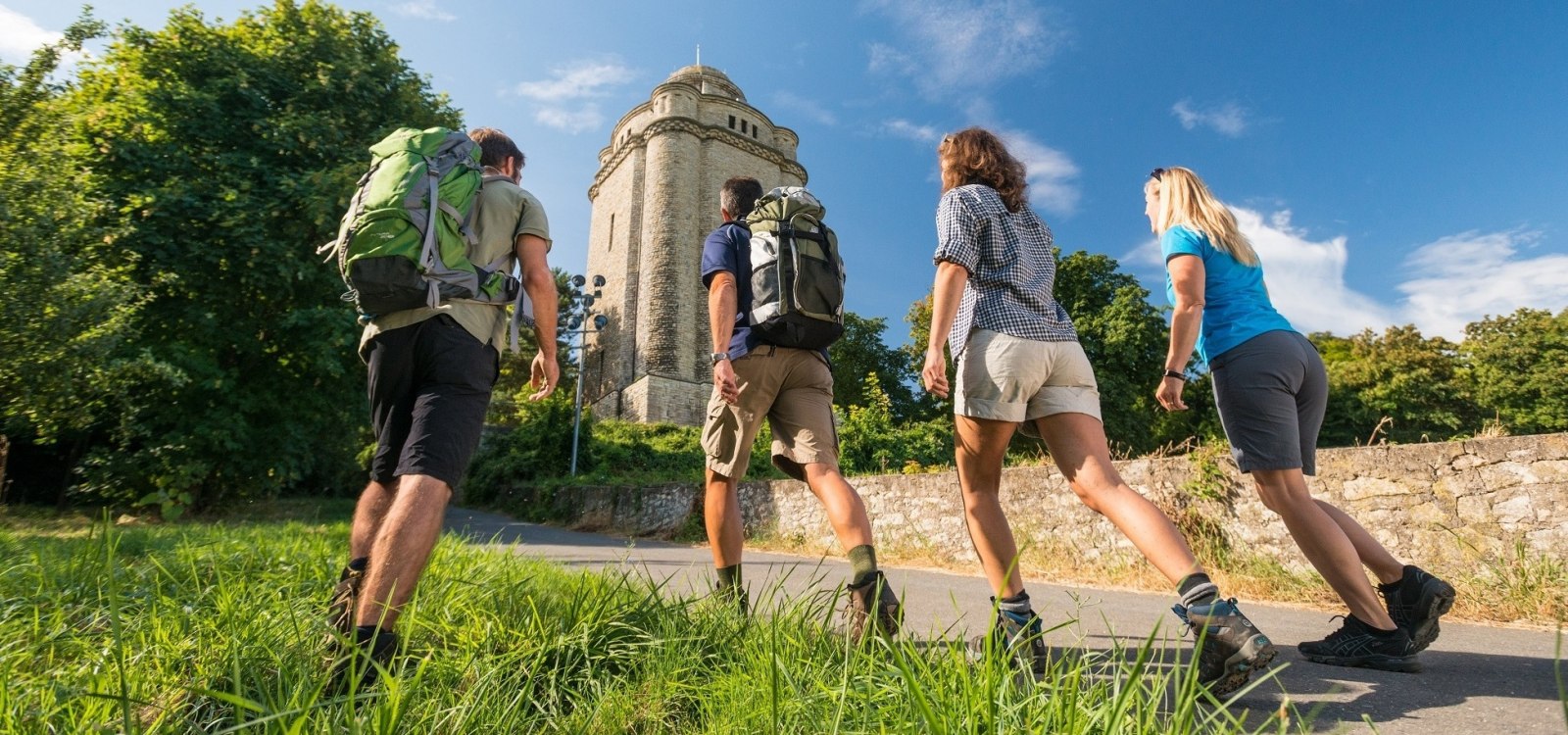Wandern am Bismarckturm