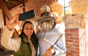 bild mit gladiator &copy; Rheinhessentouristik