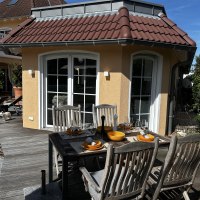 Terrasse mit Essplatz