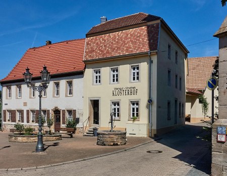 Weingut und Vinothek Klosterhof in Flonheim, &copy; Frank Hamm der Entspannende
