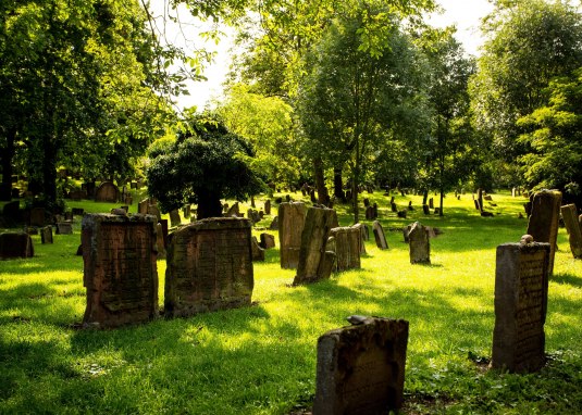 J&uuml;discher Friedhof Heiliger Sand &copy; Bernward Bertram