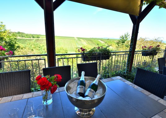 Terasse &copy; Weingut Lich