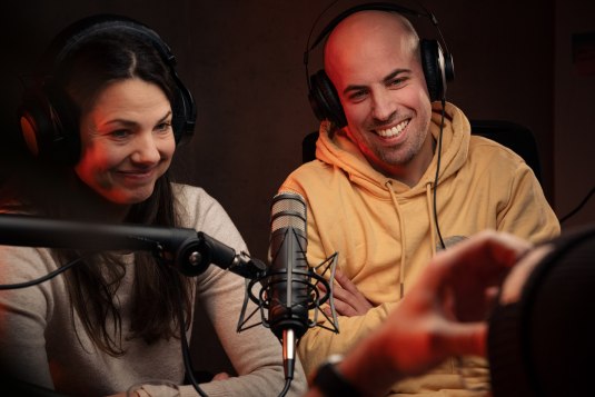Podcast Espenhof mit Lena &amp; Nico, &copy; Johannes Schiebe