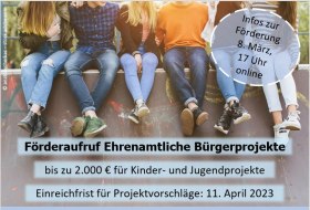 Template Ehrenamtliche B&uuml;rgerprojekte 2023