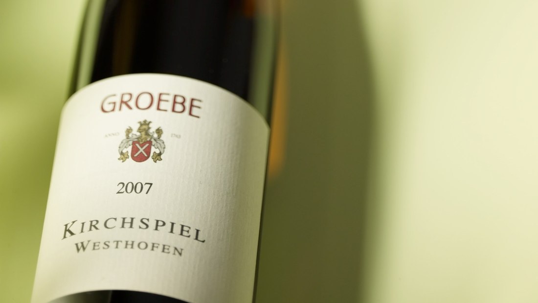 Weingut K. F. Groebe_Flasche, &copy; Christof Herdt