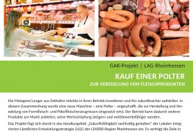 GAK-Projekt Plakat: Kauf einer Polter
