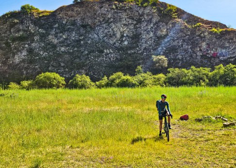 Bikepacking am Ölberg, © CC BY 4.0 Silas Landeck