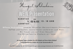 Wein.Pr&auml;sentation, &copy; Lena Klosheim