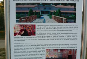 R&ouml;mische Palastvilla Mauchenheim Hinweis Augmented Reality &copy; VG Alzey-Land
