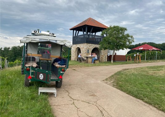 Weinbergsfahrt &copy; Weingut Barth