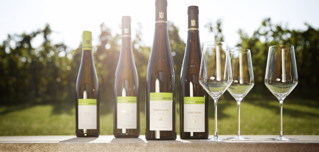 Winter bottles, &copy; Weingut Winter