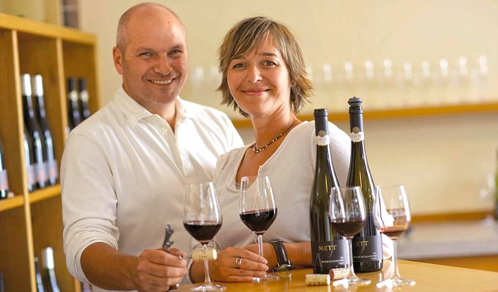 Weingut Mett & Weidenbach_Winzer, &copy; Weingut Mett & Weidenbach