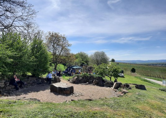 Kr&auml;utergarten an der Via Vinea