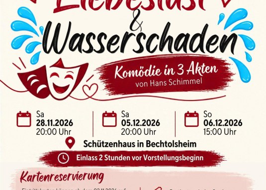 Liebeslust & Wasserschaden Flyer