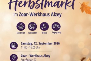 Plakat Herbstmarkt