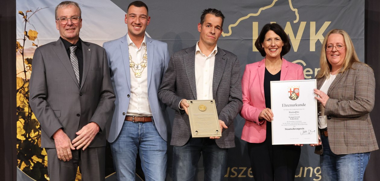 Staatsehrenpreis_2024_Weingut Grosch, Wallertheim, &copy; LWK RLP / Alexander Sell