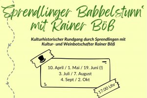 Sprendlinger Babbelstunn', &copy; Tourist Info