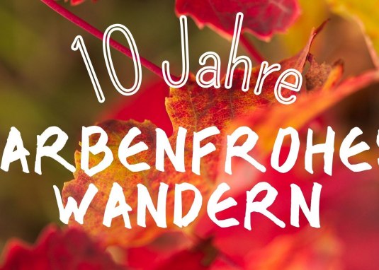 Farbenfrohes Wandern 10 Jahre &copy; Tourist Info VG Sprendlingen-Gensingen