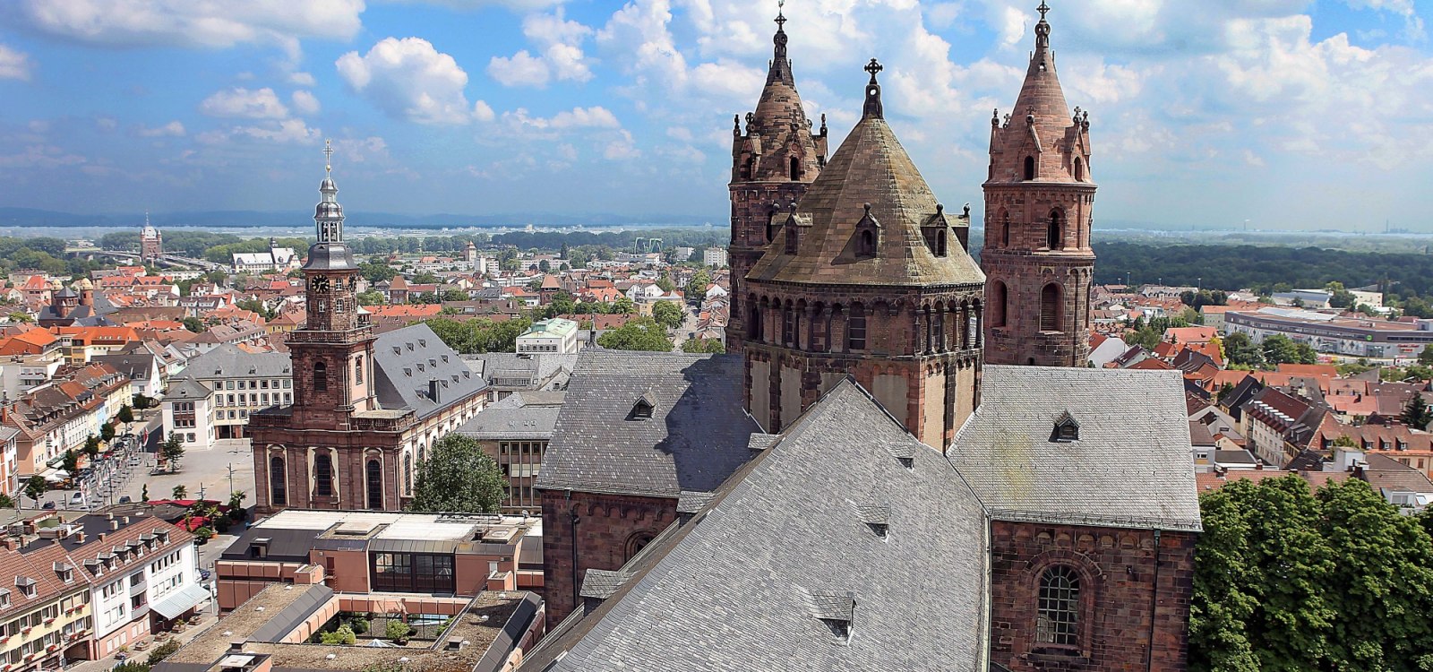 Blick vom Dom &uuml;ber Worms, &copy; Rudolf Uhrig