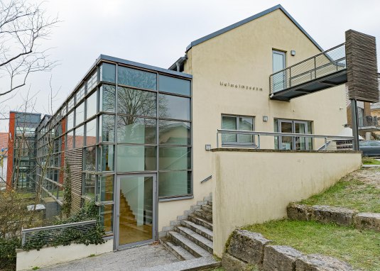 Blick auf das Heimatmuseum Bodenheim