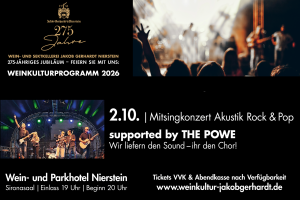 Mitsingkonzert, &copy; Wein- und Sektkellerei Jakob Gerhardt