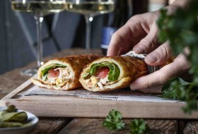 Kartoffel Wrap &copy; Svenja Mattner-Shahi - Klara und Ida