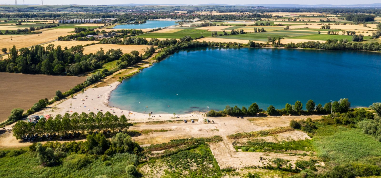 Blick auf den Altrheinsee in Eich, &copy; Dominik Ketz