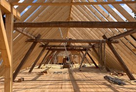 LEADER-Vorhaben &quot;Die Scheune der historischen Königsmühle für die Gemeinschaft nutzbar machen&quot; Baufortschritt _9 © Mühlenfreunde e. V.