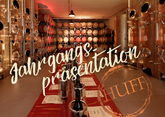 Jahrgangspr&auml;sentation Huff &copy; Weingut Georg Gustav Huff