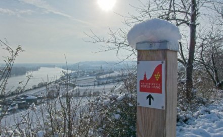 Winterliches Wandern am Roten Hang, &copy; Frank Hamm