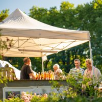 Weinstand auf dem Mainzer Weinmarkt &copy; Sina Schollmayer_mainzplus CITYMARKETING