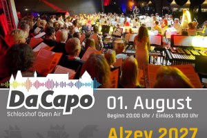 Plakat DaCapo Cinephonics, &copy; Stadtverwaltung Alzey