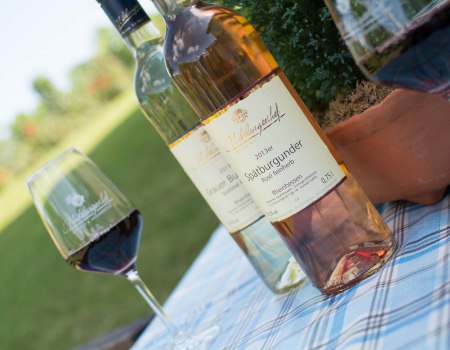 Weingut Nibelungenhof_Weinflaschen, &copy; Weingut Nibelungenhof