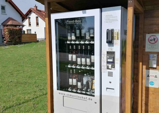 Vinomat am Weingut Philipp Schnabel &copy; Weingut Philipp Schnabel