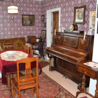 Wohnzimmer um 1900