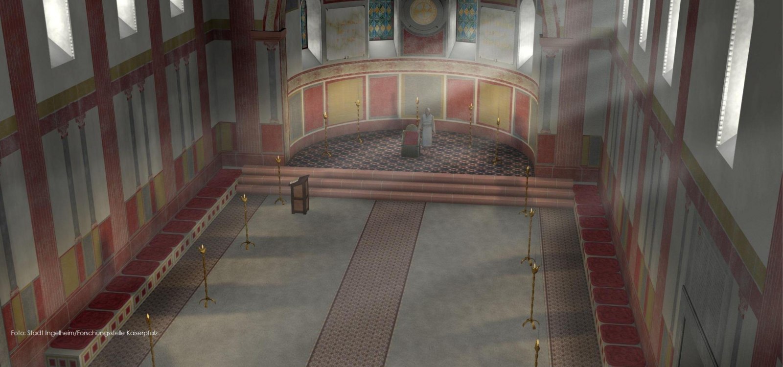 Digitale Rekonstruktion Aula regia