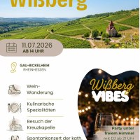 Flyer Wein erleben im Wi&szlig;berg