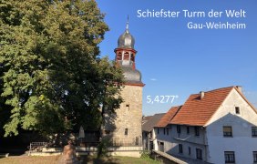 SCHIEFSTER TURM DER WELT - TOUR © Angelika Friedrich