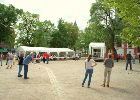 Westhofener Markt &copy; Gemeinde Westhofen