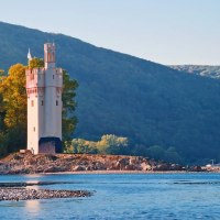 Ferienwohnung am Rheinufer &ndash; Binger M&auml;useturm &copy; Kisch