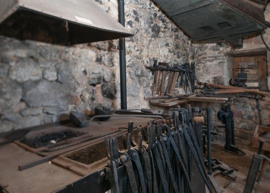 Blick in die alte Schmiede Wachenheim &copy; VG Monsheim Fotograf Carsten Costard