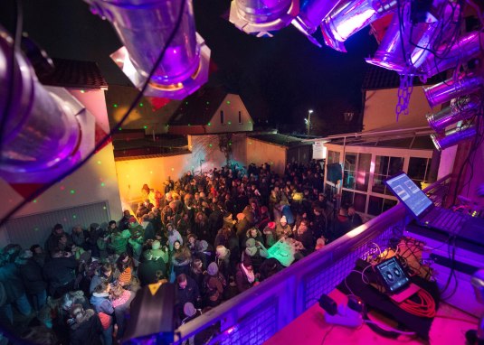 Partybild &copy; David Knierim