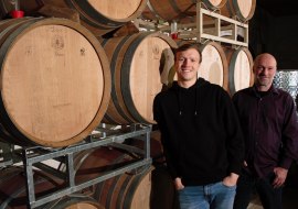 Julius und Jost Senfter, © Weingut Dr. Alex Senfter