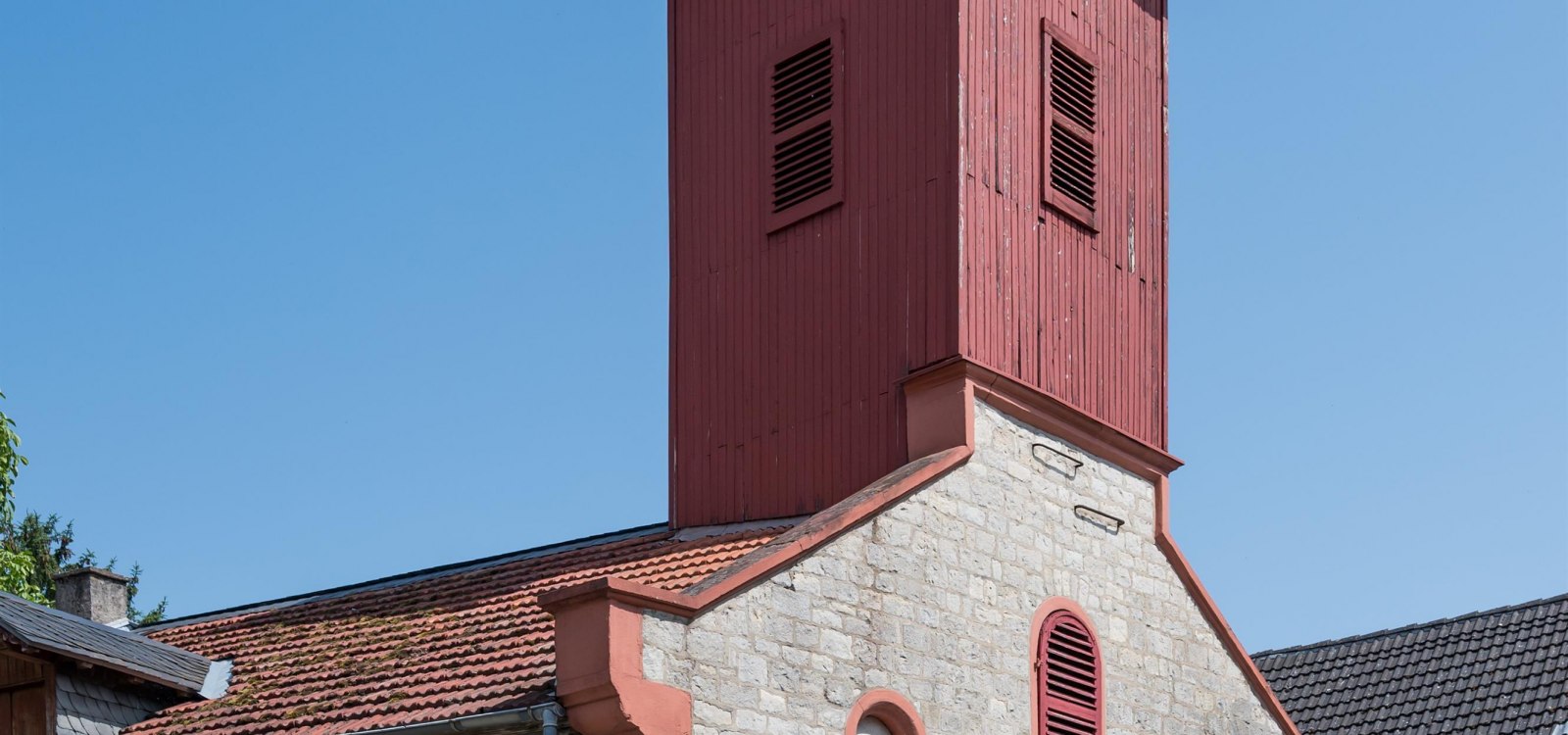 Seitenansicht Gerätehaus, © Verbandsgemeinde Gau-Algesheim