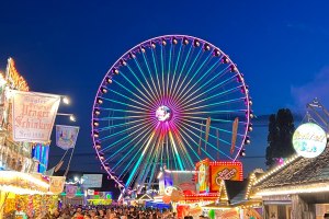 JahrmarktmitRiesenrad, &copy; StadtBadKreuznach