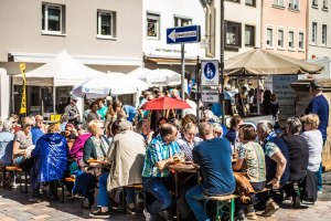 Marktfr&uuml;hst&uuml;ck auf dem obermarkt, &copy; Stadt Alzey