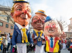 Schwellköppe on the Mainz carnival © Photo Farmer