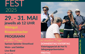 Einzigartiges Fr&uuml;hlingsfest &copy; Weingut Kruppenbacher